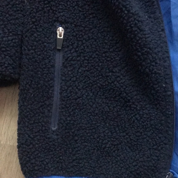 Old Navy Boys Sherpa Zip Up Sweater Large 10-12 Years - Picture 4 of 10